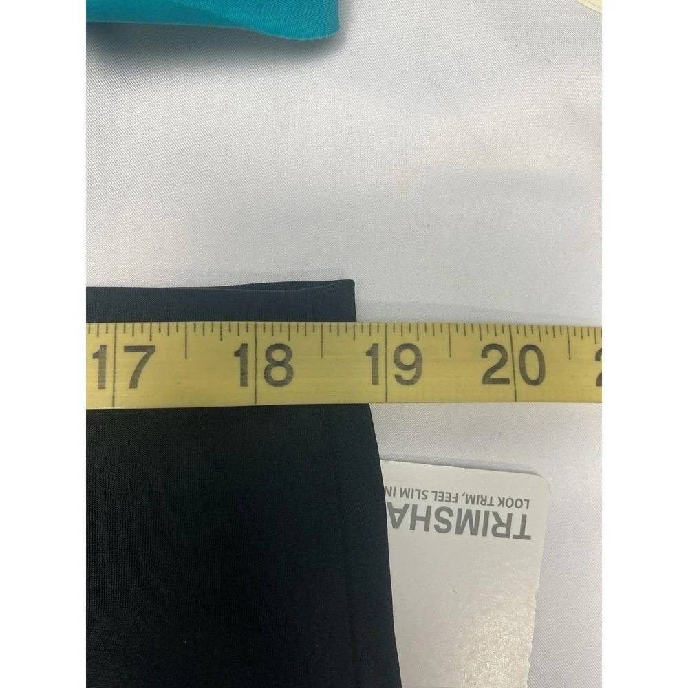 Trimshaper‎ Black Swim Bottom Yoke-Top Brief, Black 18W